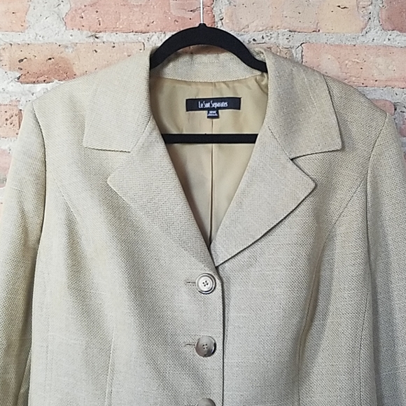 NWoT - Le Suit Separates Tweed Suit Jacket - 18W - Picture 3 of 8
